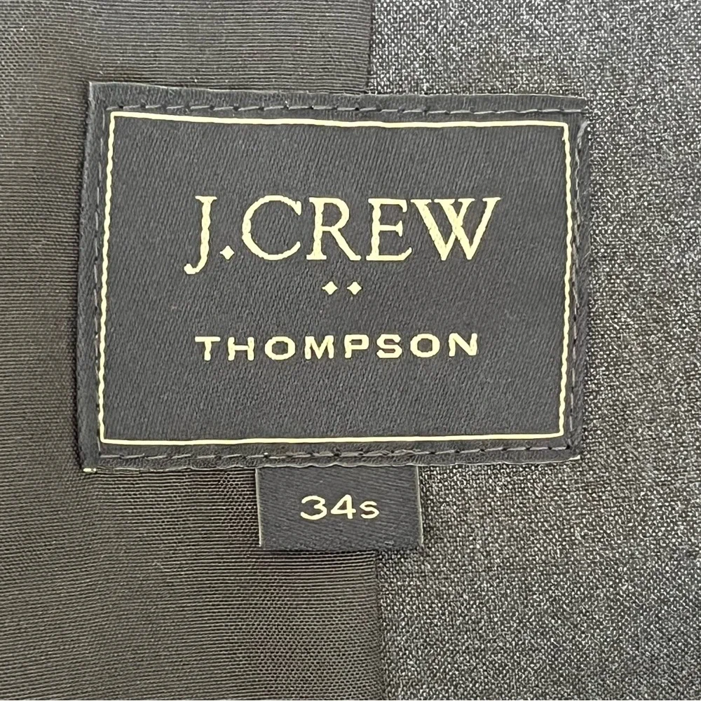 J. Crew Men's Slim-Fit Thompson Performance Suit Jacket, Navy, Size 34S Career